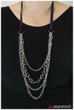 Paparazzi "No Strings Attached - Purple" necklace Paparazzi Jewelry