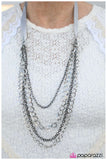 Paparazzi "No Strings Attached - Silver" necklace Paparazzi Jewelry
