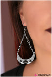 Paparazzi "Not A Moment Too MOON - Black" earring Paparazzi Jewelry