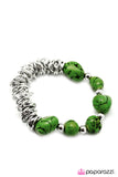 Paparazzi "Not Easy Being Green" bracelet Paparazzi Jewelry
