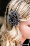 Paparazzi "Nothing But Net - Silver" hair clip Paparazzi Jewelry