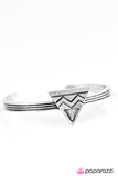 Paparazzi "Nothing But TRIBAL - Silver" bracelet Paparazzi Jewelry