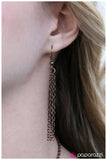 Paparazzi "Nothing Can Stop Me Now - Copper" Necklace & Earring Set Paparazzi Jewelry