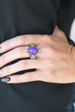 Paparazzi "Noticeably Notable" Purple Ring Paparazzi Jewelry