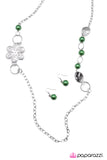 Paparazzi "Not So Ordinary - Green" necklace Paparazzi Jewelry