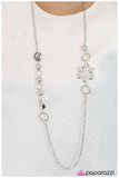 Paparazzi "Not So Ordinary - Silver " necklace Paparazzi Jewelry