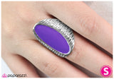 Paparazzi "Not To Be Outdone - Purple" ring Paparazzi Jewelry