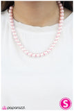 Paparazzi "Not Your Mamas Pearls" Pink Necklace & Earring Set Paparazzi Jewelry