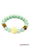 Paparazzi "Now and Zen - Green" bracelet Paparazzi Jewelry