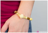 Paparazzi "Now and Zen - Yellow" bracelet Paparazzi Jewelry