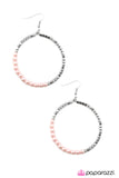 Paparazzi "Now Youre Talkin" Pink Earrings Paparazzi Jewelry