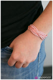 Paparazzi "Number One Stunner - Pink" bracelet Paparazzi Jewelry