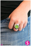Paparazzi "Oasis - Green" ring Paparazzi Jewelry