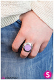 Paparazzi "Oasis - Purple" ring Paparazzi Jewelry