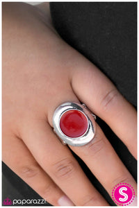 Paparazzi "Oasis - Red" ring Paparazzi Jewelry