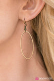 Paparazzi "Ocean Air - Brass" necklace Paparazzi Jewelry
