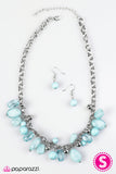 Paparazzi "Ocean Sunset" Blue Necklace & Earring Set Paparazzi Jewelry