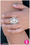 Paparazzi "Odyseey - White" ring Paparazzi Jewelry