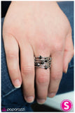 Paparazzi "Offbeat" Silver Ring Paparazzi Jewelry