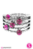 Paparazzi "Offbeat" Pink Ring Paparazzi Jewelry