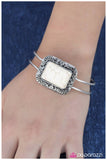 Paparazzi "Off to Nashville - White" bracelet Paparazzi Jewelry