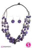 Paparazzi "Of Your Own AcCORD - Purple" necklace Paparazzi Jewelry