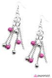 Paparazzi "Oh, Jackie - Purple" earring Paparazzi Jewelry
