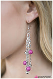 Paparazzi "Oh, Jackie - Purple" earring Paparazzi Jewelry