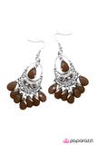 Paparazzi "Oh, That is Rich" Brown Earrings Paparazzi Jewelry