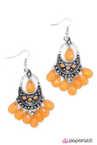 Paparazzi "Oh, That is Rich" Orange Earrings Paparazzi Jewelry