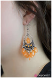 Paparazzi "Oh, That is Rich" Orange Earrings Paparazzi Jewelry