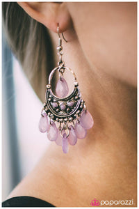 Paparazzi "Oh, That is Rich" Purple Earrings Paparazzi Jewelry