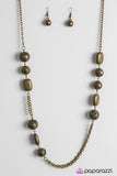 Paparazzi "Olé! - Brass" necklace Paparazzi Jewelry