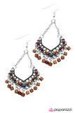 Paparazzi "On A Magic Carpet Ride" Multi Earrings Paparazzi Jewelry
