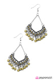 Paparazzi "On A Magic Carpet Ride" Green Earrings Paparazzi Jewelry