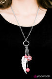 Paparazzi "On a Wing and a Prayer - Pink" necklace Paparazzi Jewelry