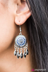 Paparazzi "Once Upon A CHIME" Blue Earrings Paparazzi Jewelry