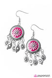 Paparazzi "Once Upon A CHIME" Pink Earrings Paparazzi Jewelry