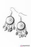 Paparazzi "Once Upon A CHIME" White Earrings Paparazzi Jewelry