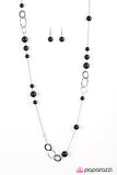 Paparazzi "Once Upon A Dream - Black" necklace Paparazzi Jewelry