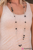 Paparazzi "Once Upon A Dream - Black" necklace Paparazzi Jewelry