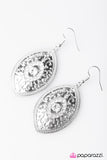 Paparazzi "Once Upon a Princess - White" earring Paparazzi Jewelry