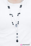 Paparazzi "On Cloud Nine - Black" necklace Paparazzi Jewelry