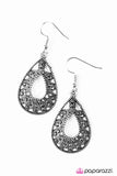 Paparazzi "One Chic Chick -Silver" earring Paparazzi Jewelry