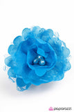 Paparazzi "One For My Baby - Blue" hair clip Paparazzi Jewelry