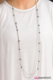 Paparazzi "One Girl Revolution - Black" necklace Paparazzi Jewelry
