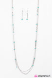 Paparazzi "One Girl Revolution - Blue" necklace Paparazzi Jewelry