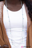 Paparazzi "One Girl Revolution - Blue" necklace Paparazzi Jewelry