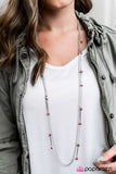 Paparazzi "One Girl Revolution - Red" necklace Paparazzi Jewelry