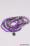 Paparazzi "One-Hit WANDER - Purple" bracelet Paparazzi Jewelry